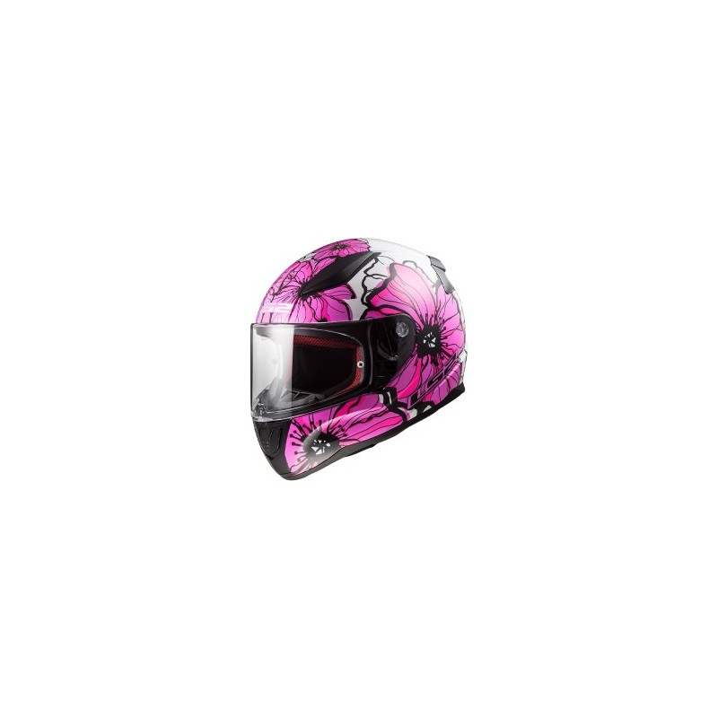 CASCO INTEGRAL LS2 RAPID POPPIES - FF320