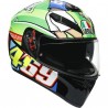 CASCO AGV K3 SV TOP ROSSI MUGELLO 2017 VERDE - K3SV