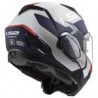 CASCO ABATIBLE 180° LS2 VALIANT II CITUS BLANCO CON AZUL - FF900