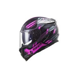 CASCO LS2 CHALLENGER SPIN ROSA FLUO - FF327