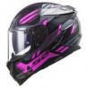 CASCO LS2 CHALLENGER SPIN ROSA FLUO - FF327