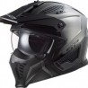 CASCO LS2 MODULAR DRIFTER JEANS TITANIUM - OF606