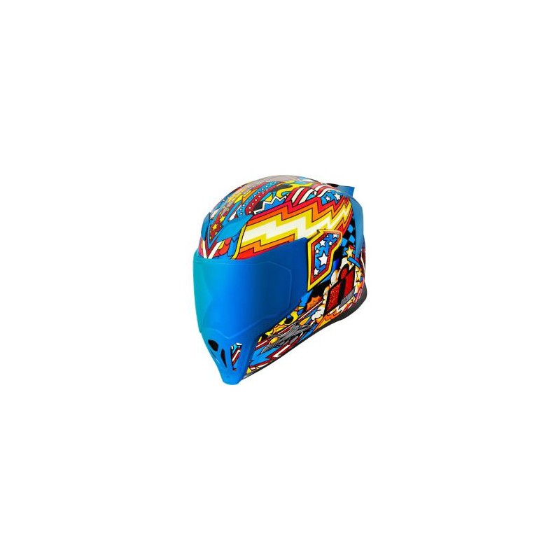 CASCO ICON AIRFLITE FLYBOY BLUE - ICON