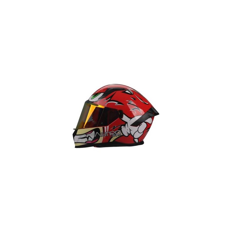 CASCO INTEGRAL ASTRO HELMETS SPEED ROJO - PD910