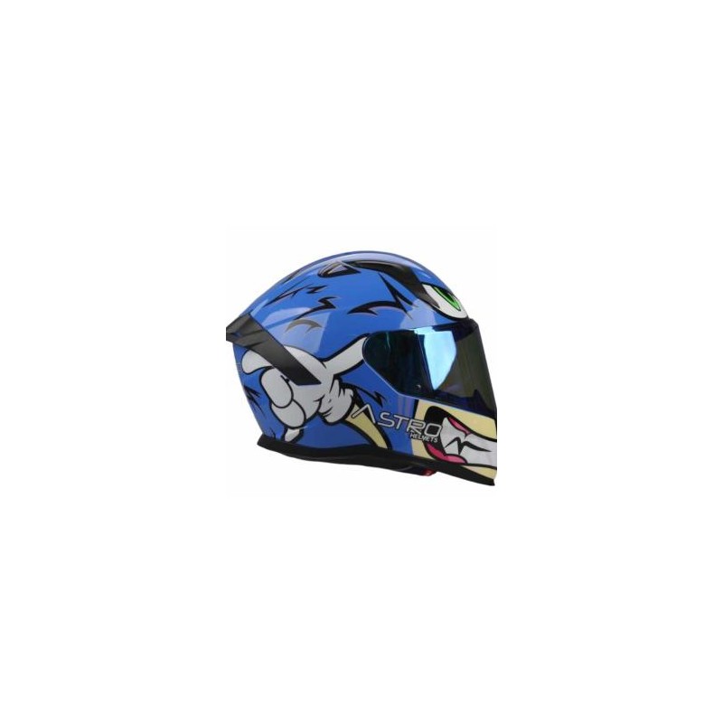 CASCO INTEGRAL ASTRO HELMETS SPEED AZUL - PD910
