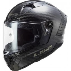 CASCO DEPORTIVO LS2 THUNDER SOLID NEGRO CARBON - THUNDER