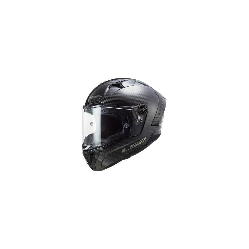 CASCO DEPORTIVO LS2 THUNDER SOLID NEGRO CARBON - THUNDER