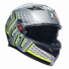CASCO DEPORTIVO AGV K3 FORFITY GRIS - K3