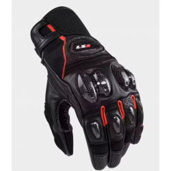 GUANTES LS2 SPARK NGO ROJO
