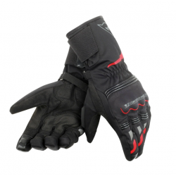 Guantes Dainese Tempest D-Dry Long NEGRO ROJO