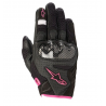 GUANTES TEXTIL/PIEL STELLA SMX-1 AIR V2 NGO/FIUSHA