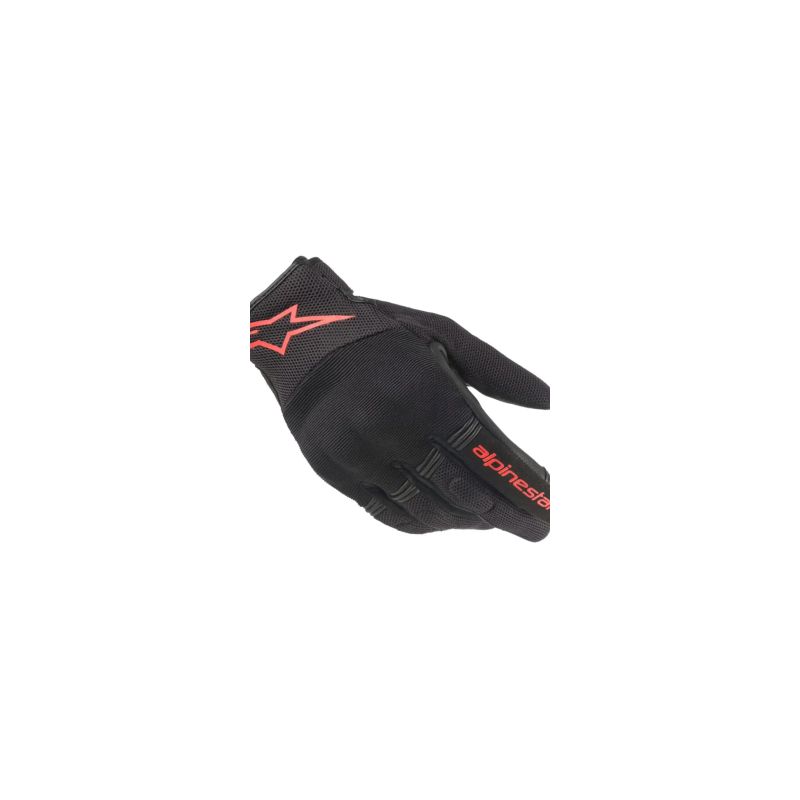 Guantes Moto Alpinestars Copper Negro/Rojo