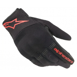 Guantes Moto Alpinestars Copper Negro/Rojo