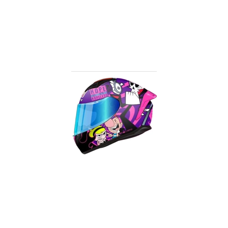 Casco Integral Shaft SH-582 SP Billy y Mandy PURPURA