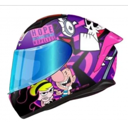 Casco Integral Shaft SH-582 SP Billy y Mandy PURPURA