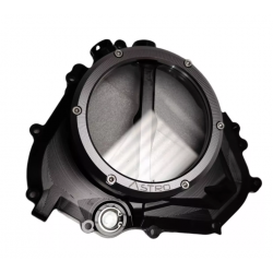 Tapa De Motor Tranparente Aluminio Cnc Kawasaki Ninja Z400