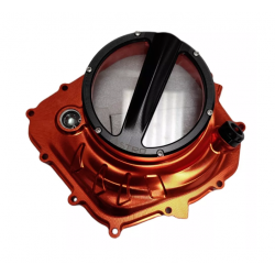 Tapa De Motor Tranparente Aluminio Cnc Ktm Duke Rc 250 390