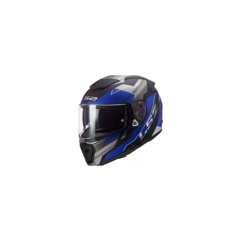 CASCO LS2 BREAKER EVO BETA COBALTO AZUL  - FF390