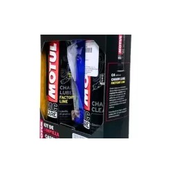 Kit de limpieza de cadena C4 de Motul más cepillo de regalo