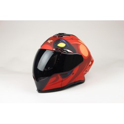 Casco R7 Arrow Tipo Dead Pool Integral Certificado