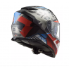 Casco Ls2 Integral Storm Sprinter Ngo/Roj/cobalto Pinlock
