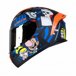 Casco Integral Shaft SH-582 SP Billy y Mandy AZUL