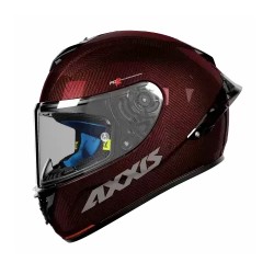 Casco Axxis Cobra Carbon Rojo