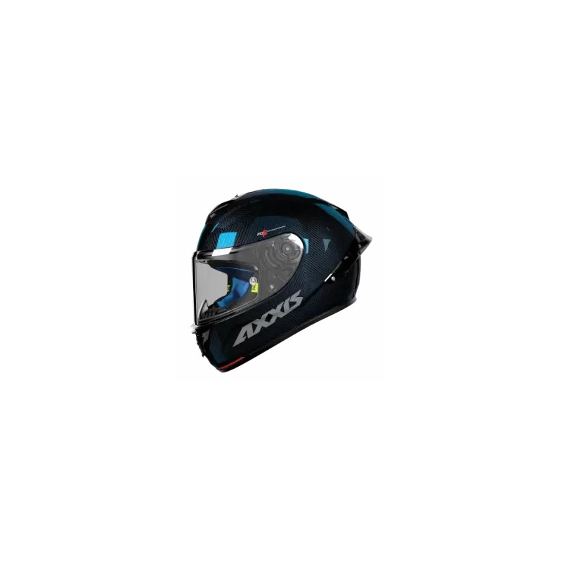 Casco Axxis Cobra Carbon Azul