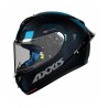 Casco Axxis Cobra Carbon Azul