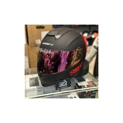 CASCO INTEGRAL SHAFT SH-502 Solid Red 2024 con Spoiler