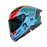 Casco Integral Axxis Panther Catrina A6 Blanco