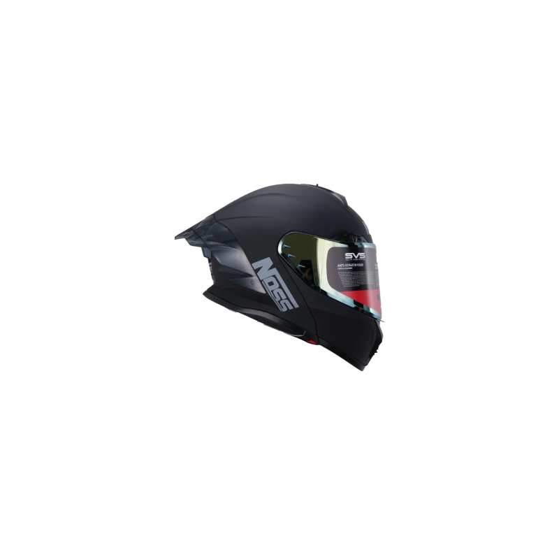 CASCO ABATIBLE NOSS NS-X90 NEGRO MATE EDICIÓN ESPECIAL