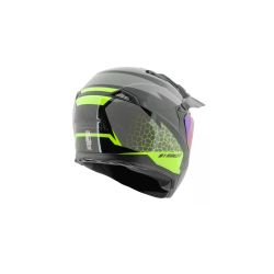 CASCO INTEGRAL JOE ROCKET RKT 400 GRIS CON AMARILLO FLUOR - 400