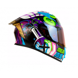 Casco Shaft Mojo Jojo Ece 2206 Cartoon Network