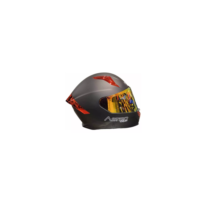CASCO INTEGRAL ASTRO HELMETS SOLID ROJO - PD910