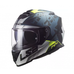 Casco Ls2 Integral Storm Sprinter Ngo/pla/cobalto Pinlock