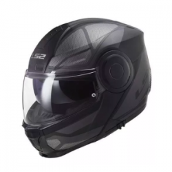 Casco Abatible Ls2 Scope Axisnegro Titanio Mate Talla M L XL XXL