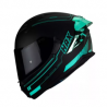 Casco Hax Obsidian 2.0 Turquesa Con 22.06