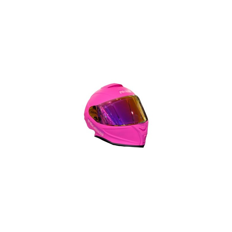 Casco Para Moto Noss Ns-801s Especial Rosa Mate