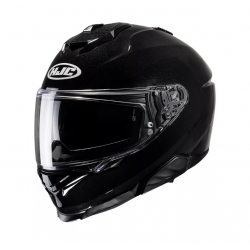 Casco Hjc Integral Negro Brilloso I71 Ece2206 Lente Y Pinlock