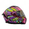 Casco para motociclista talla S cerrado SH582-SP better blanco matte Shaft