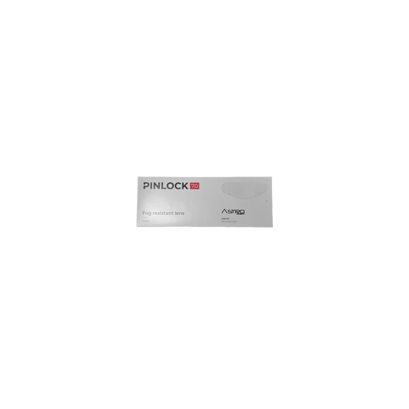 Mica Pinlock 70D para Cascos Astro Hekmets