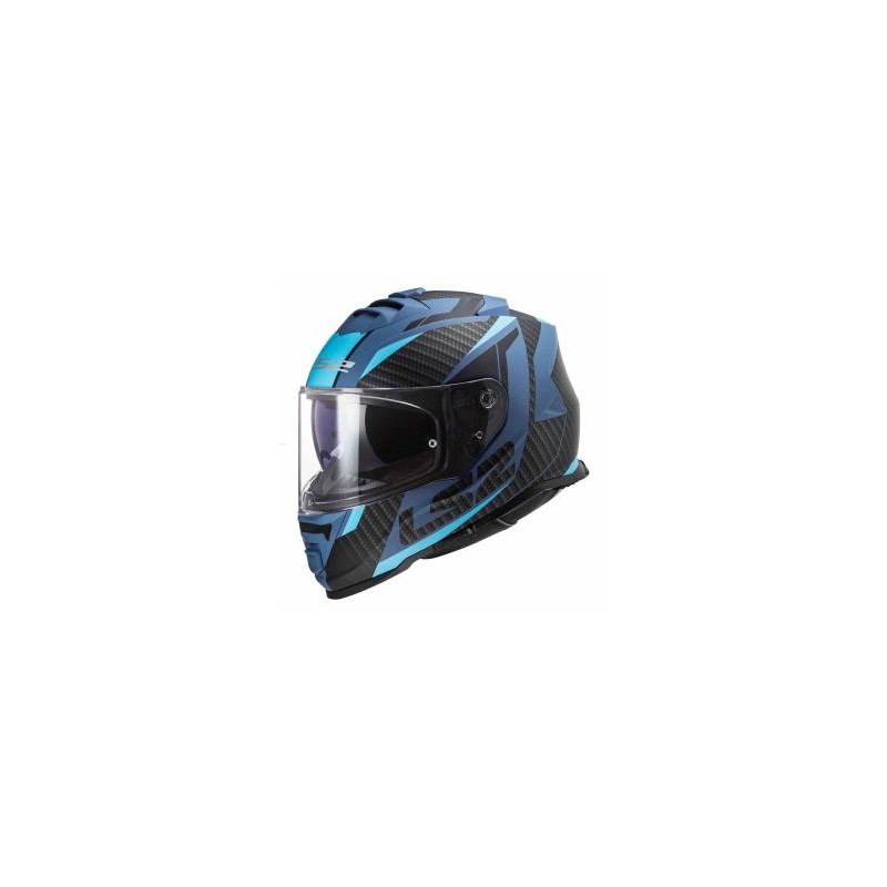 Casco Ls2 Storm Racer Azul/ Negro Con Pinlock Certificado