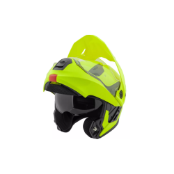 Casco Abatible Joe Rocket Rkt 500 Solid Neón Brillante