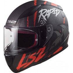 Casco LS2 Integral Rapid II Raven