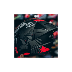 Casco LS2 Integral Rapid II Raven