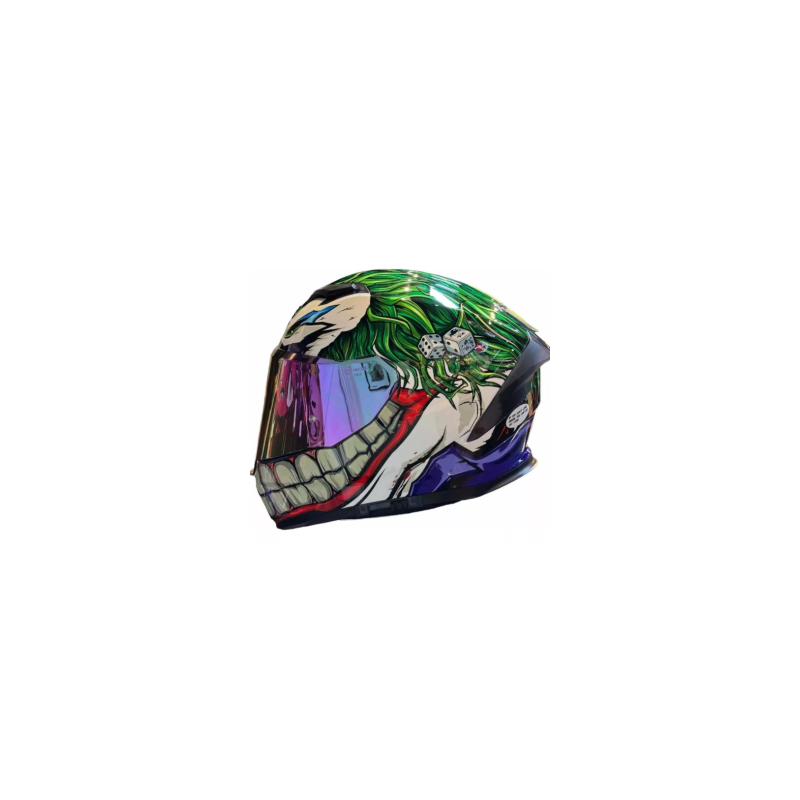 Casco Moto Hax Joker Certificación Ecer2206 Cierre Magnético