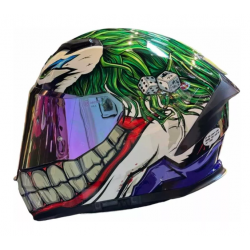 Casco Moto Hax Joker Certificación Ecer2206 Cierre Magnético