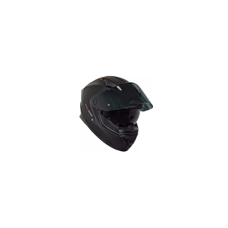 Casco Axxis Panther Solid Negro Mate Doble Certificación