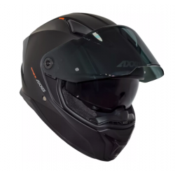 Casco Axxis Panther Solid Negro Mate Doble Certificación